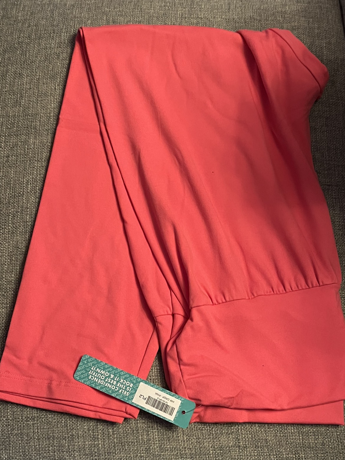 Sweetlegs Plus 2 Crop Pink