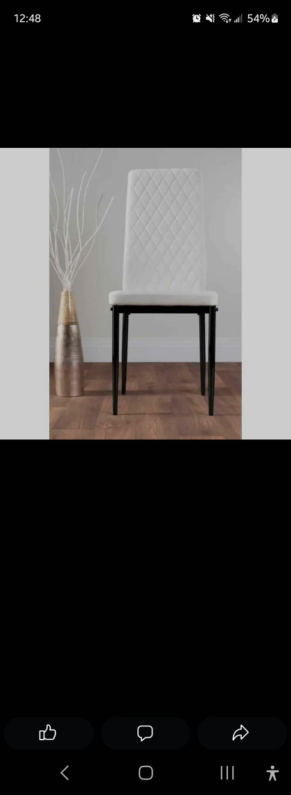 Wayfair faux leather dining chairs