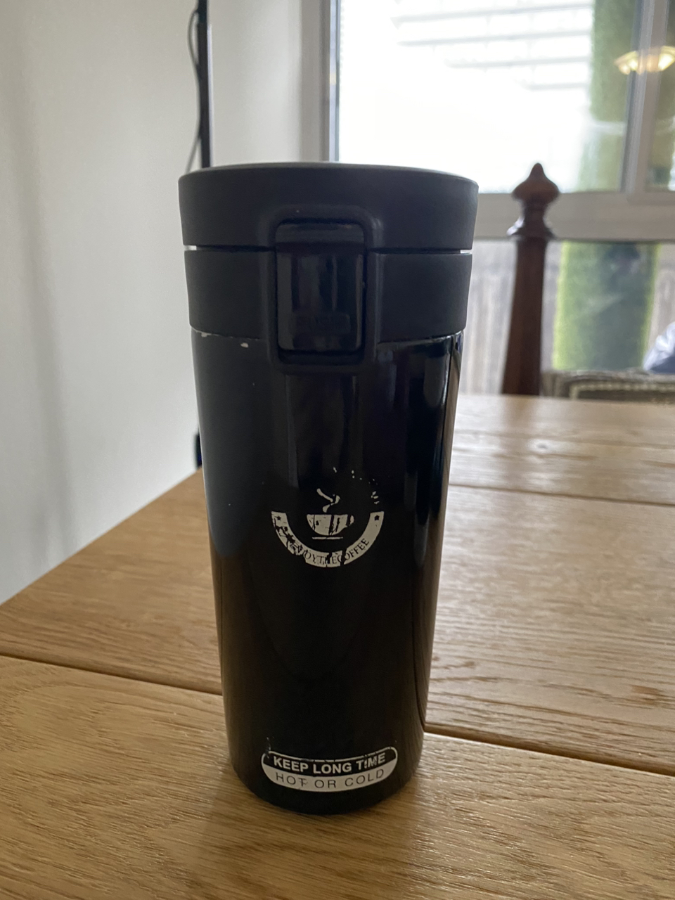 #Freecycle insulated coffee mug for cold and hot drinks