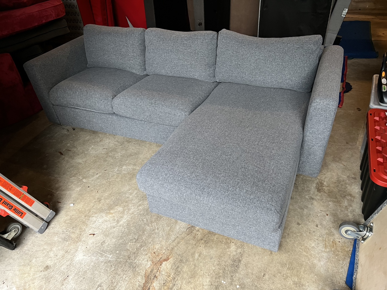 Grey Ikea Sectional - photo 4