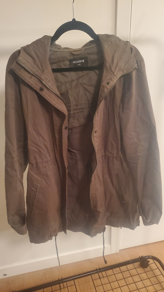 CAMO GREEN ANORAK JACKET