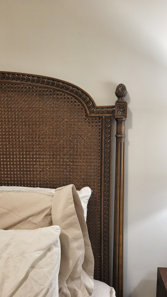 French Louis XVI Cane King Headboard - photo 2