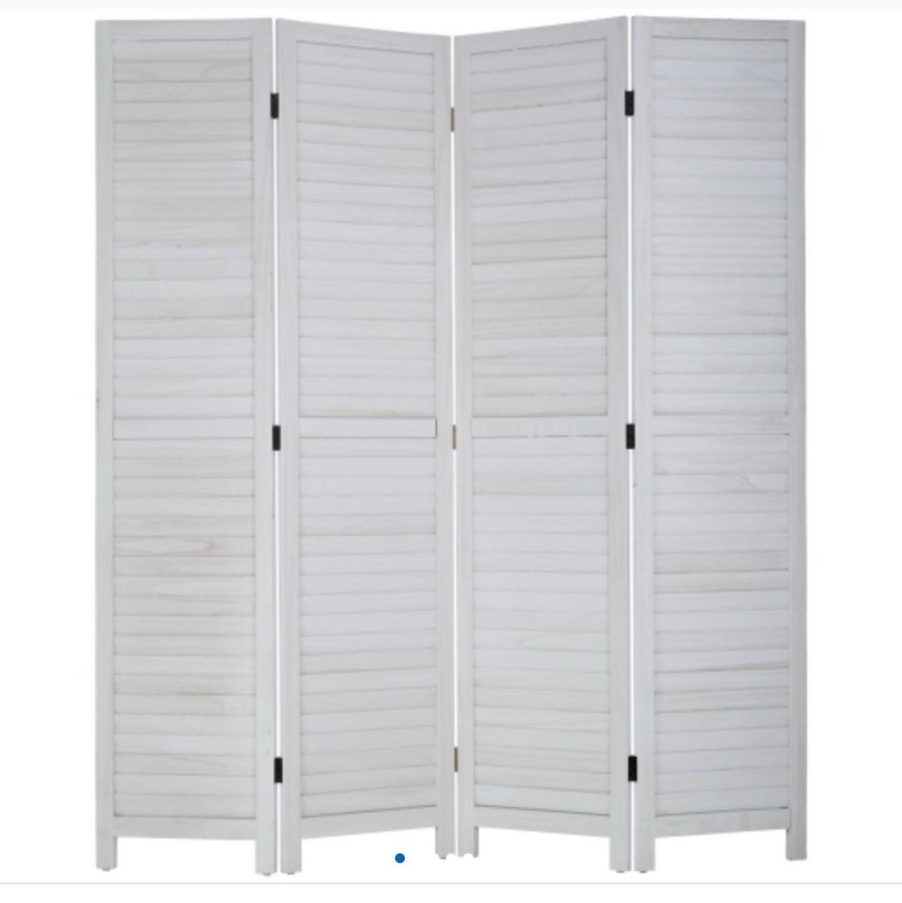 Room divider, white partition, new in original packaging image indicator(2)