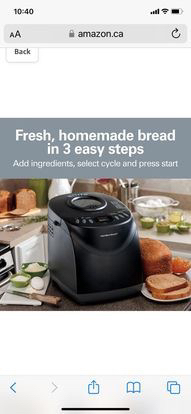 Bread maker machine still in box not used brand new - photo 5