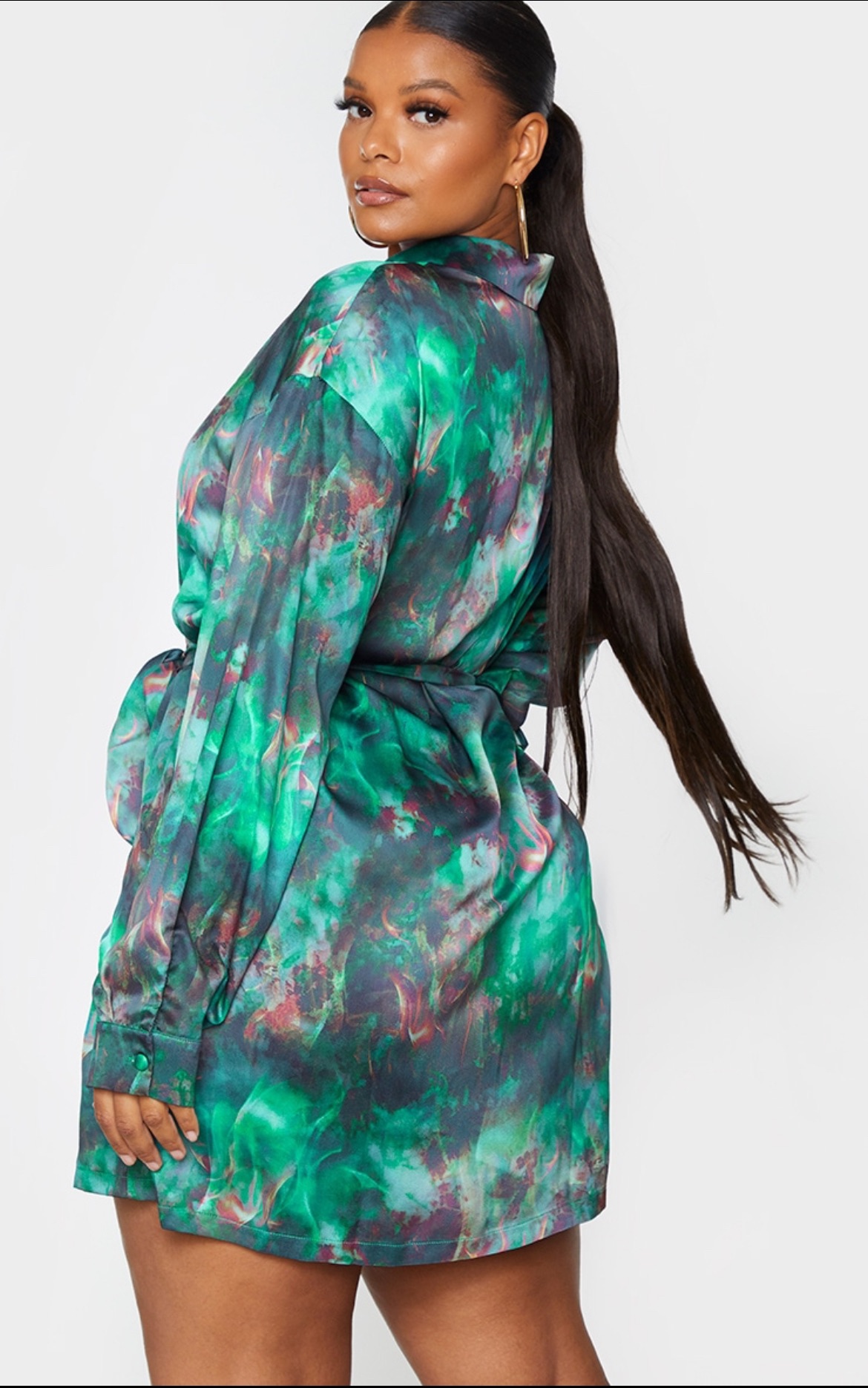 Summer Tie Dye Shirt Dress - photo 3