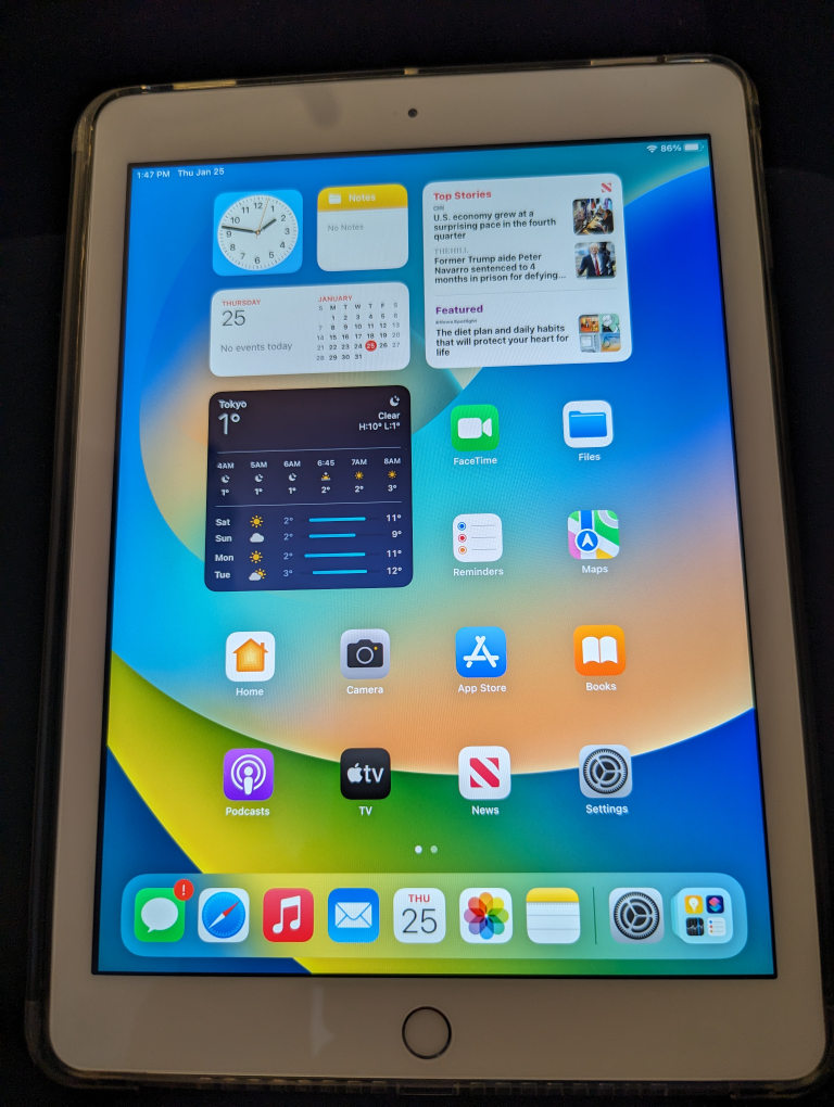 iPad 5th Gen - 64GB Cellular/Wifi - Unlocked