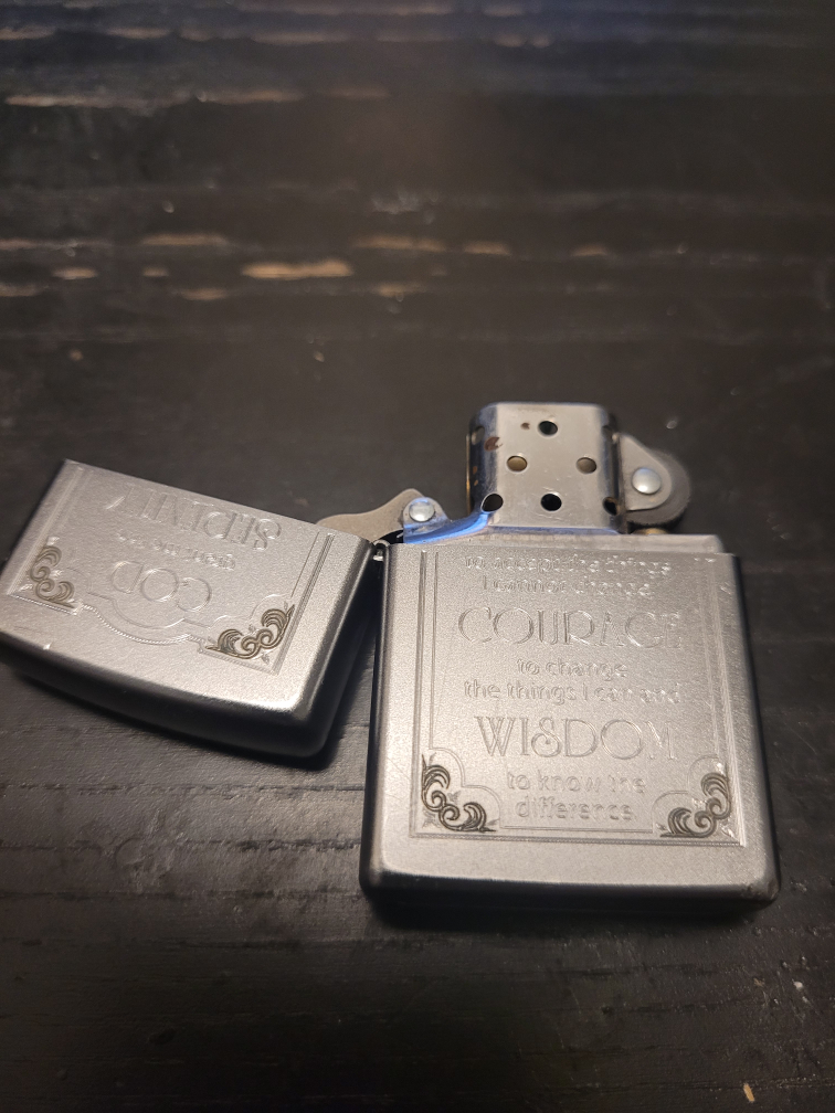 Zippo - Lighter - "Serenity Prayer Pocket Lighter" image indicator(2)