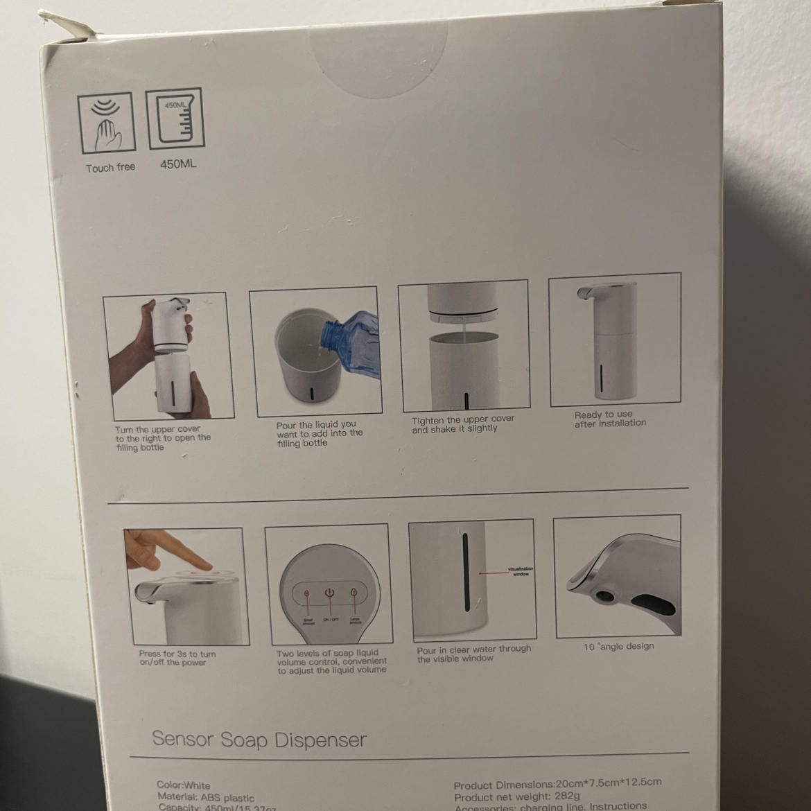 NEW Automatic Foaming Soap Dispenser image indicator(3)