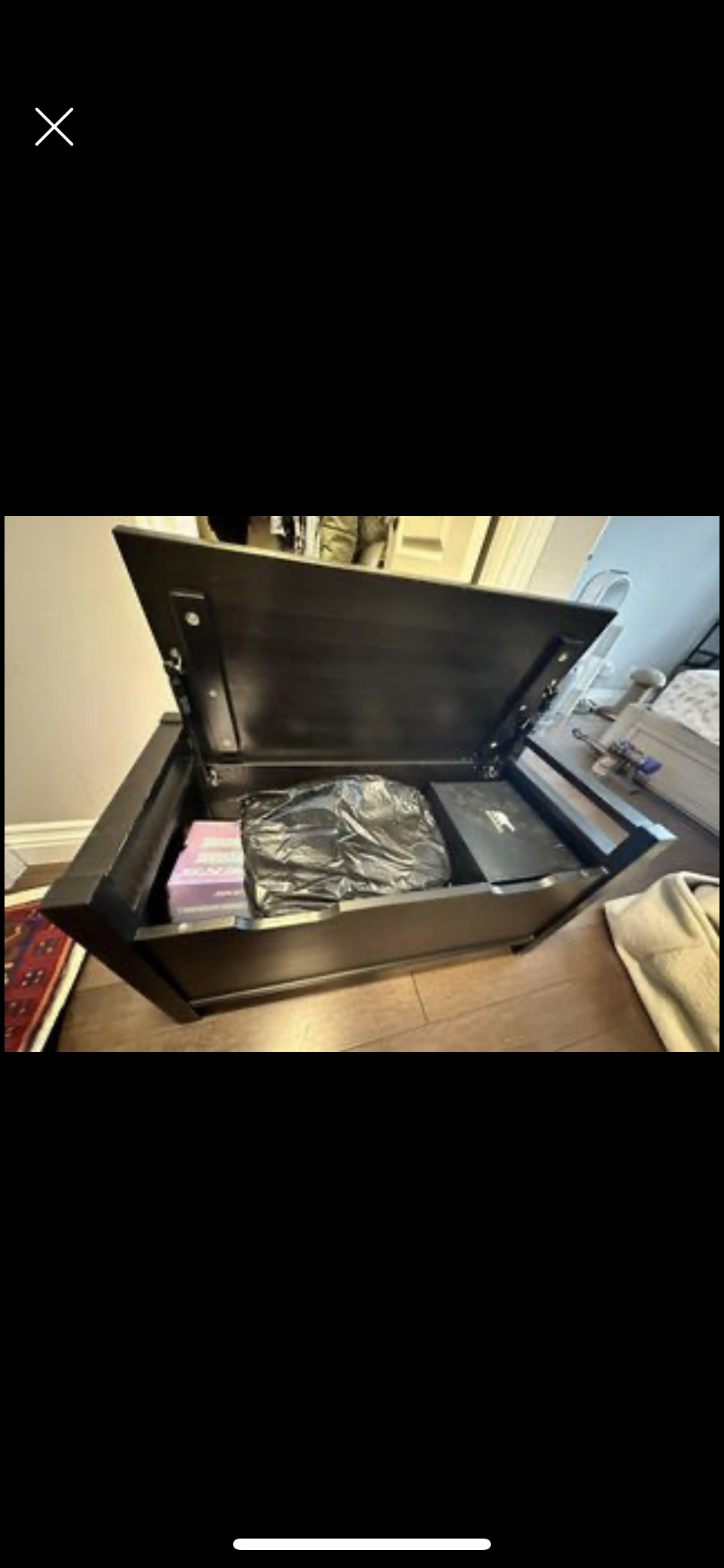 IKEA storage bench - photo 3