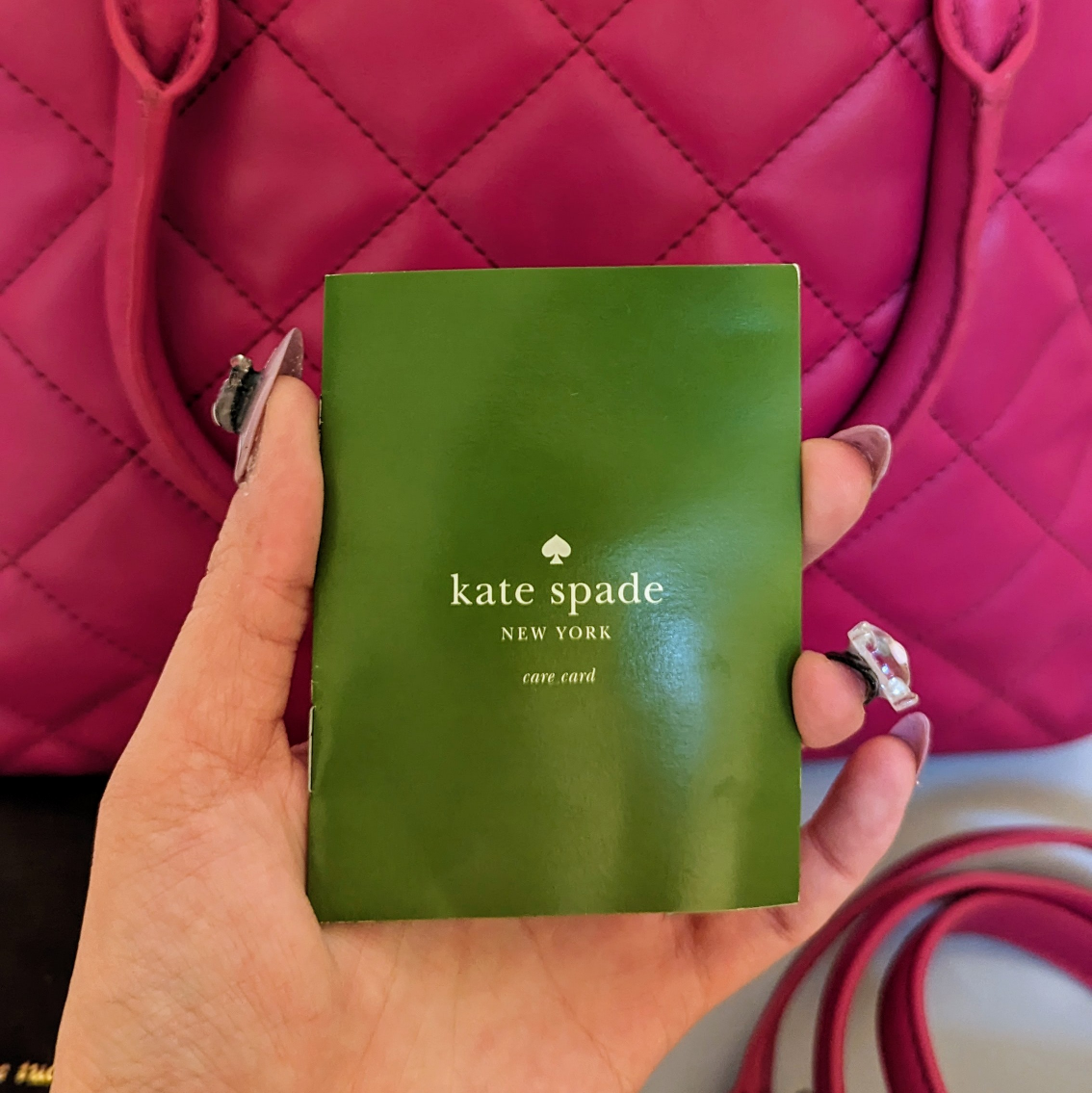 Kate Spade large leather crossbody image indicator(3)