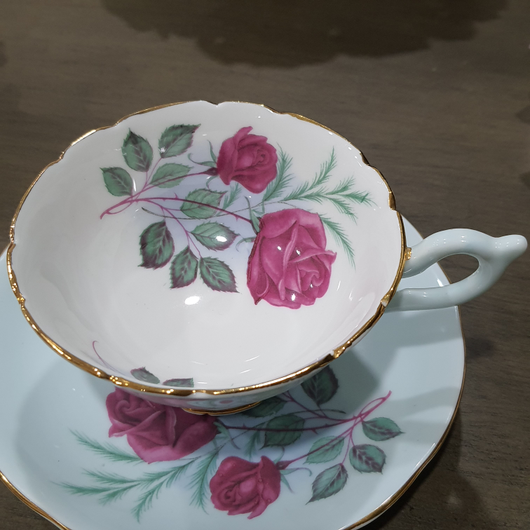 Made in England  bone china teacup