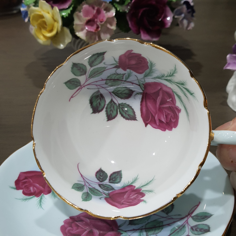 Made in England  bone china teacup - photo 2