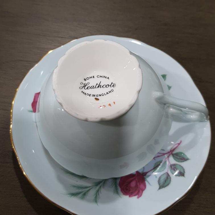 Made in England  bone china teacup - photo 5