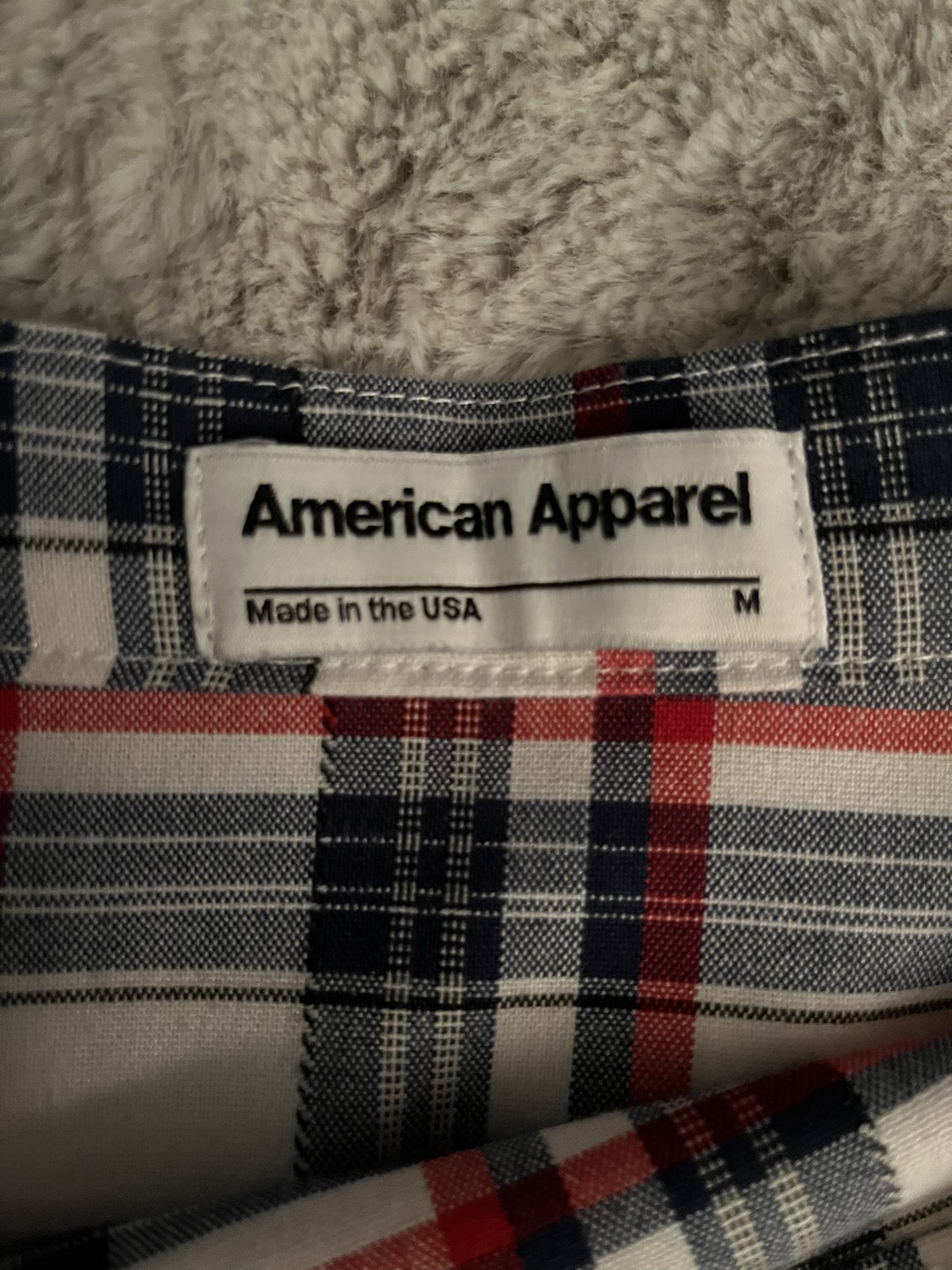 American Apparel plaid circle skirt image indicator(2)