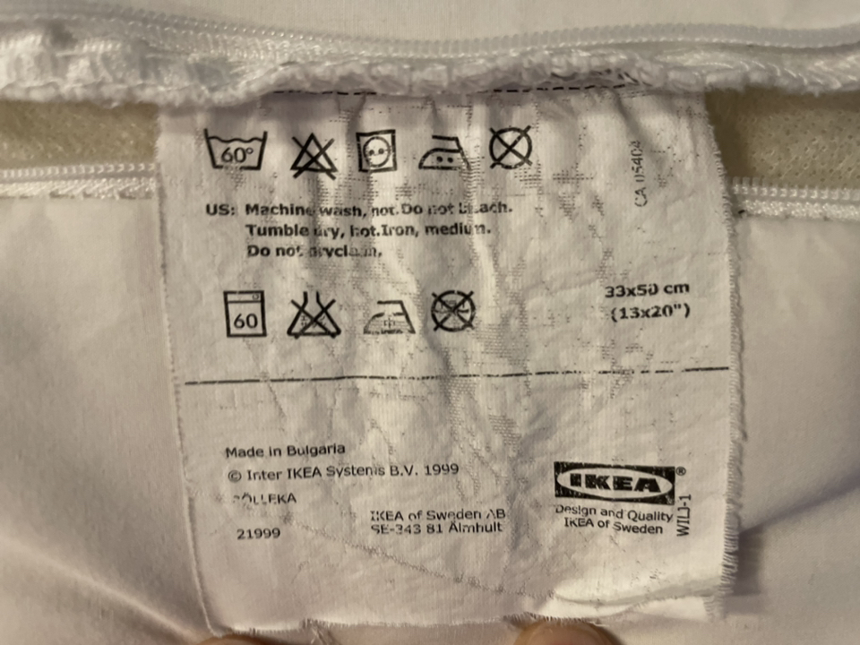 IKEA Rolleka Cervical Memory Foam Ergonomic Pillow image indicator(6)