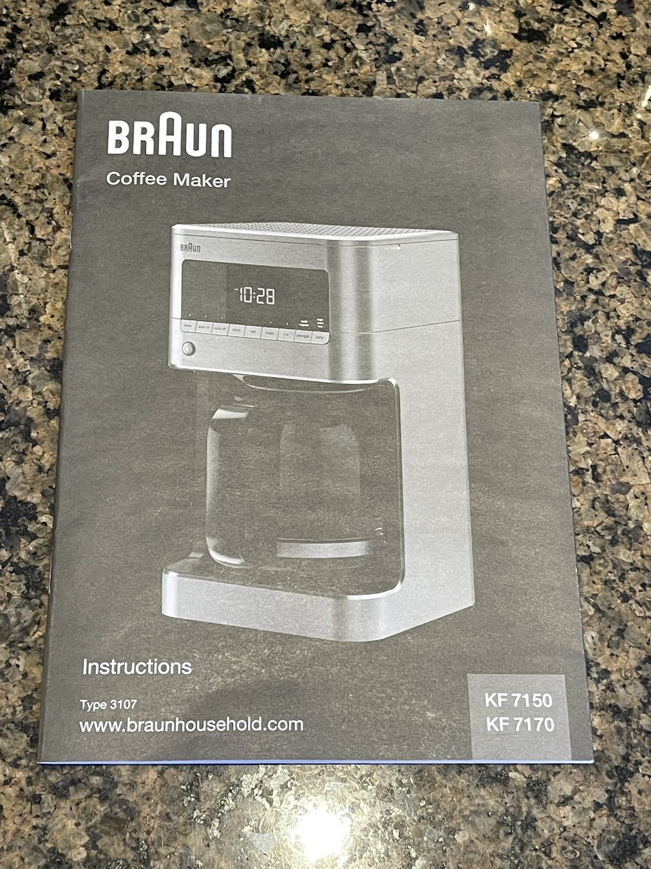 Braun 12 Cup BrewSense Programmable Coffee Maker KF7170 image indicator(7)