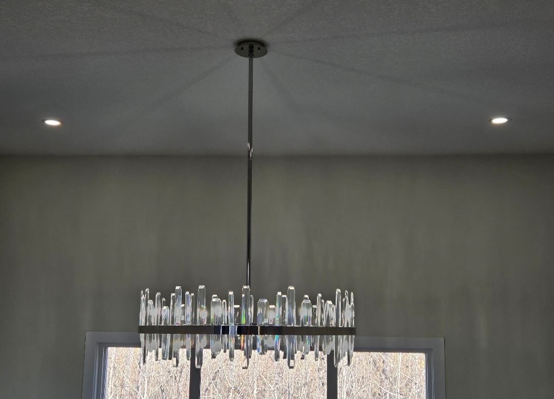 Crystal Silver Chandelier - photo 2