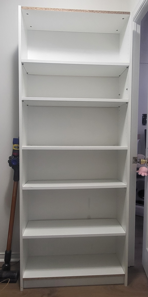 6 tier book shelf