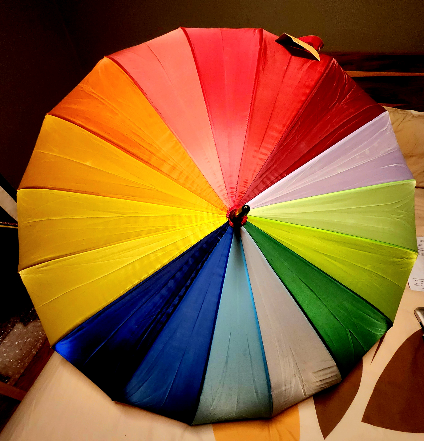 Big Rainbow Umbrella 25"/63.5 cm - photo 5