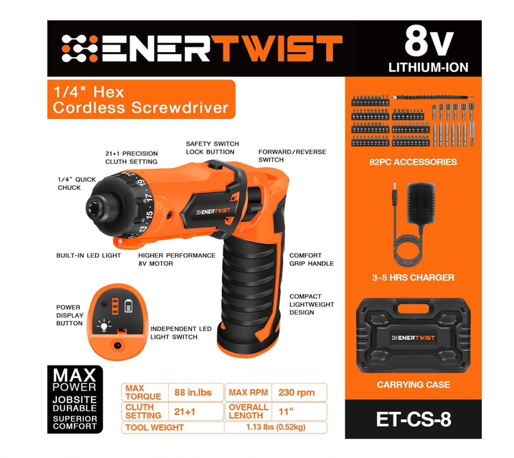 Brand new Enertwist drill - photo 2
