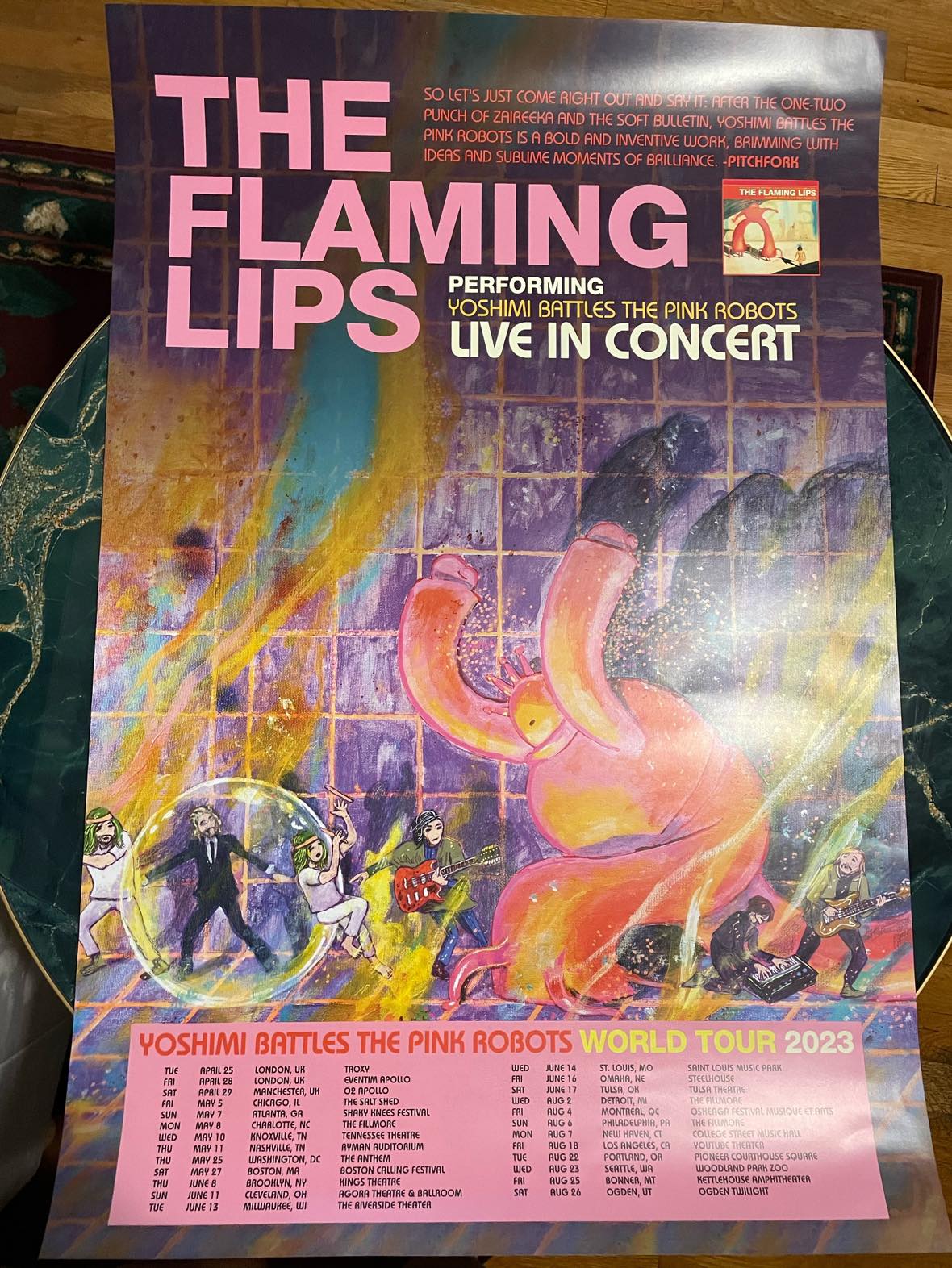 Flaming lips poster