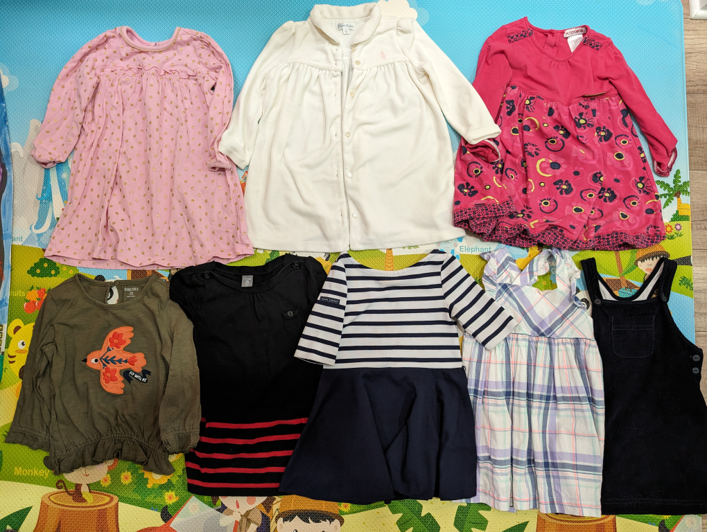 Baby girl dresses, 18-24m