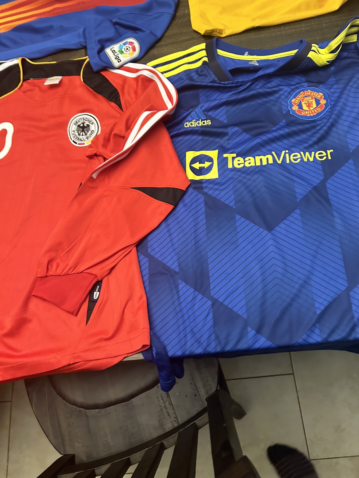 Assorted Soccer Jerseys Adult L/XL $40-$100ea Pls inquire image indicator(10)