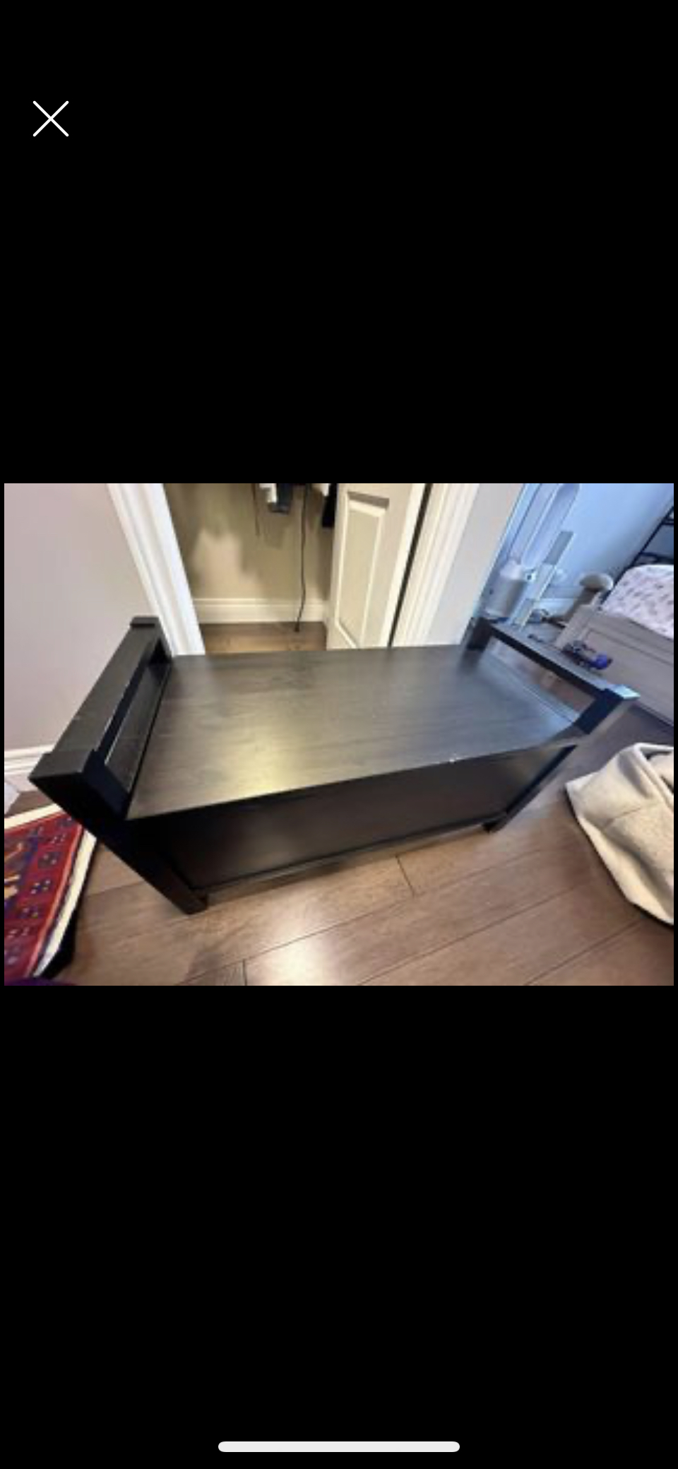IKEA storage bench - photo 2