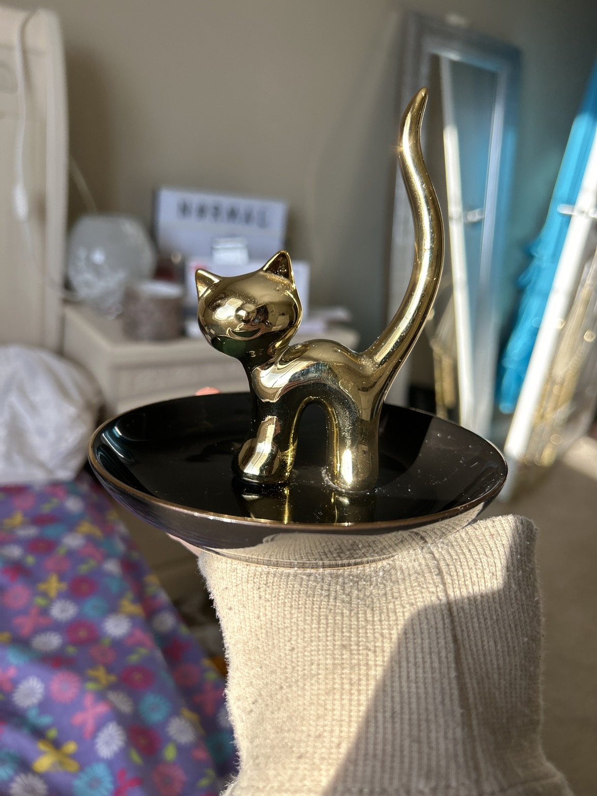 Cat jewelry holder - photo 2