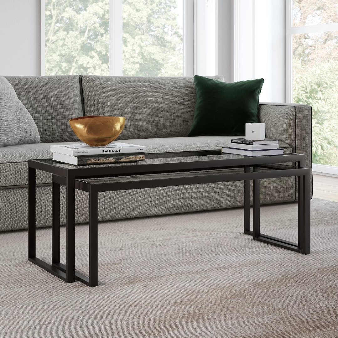 2 Nested Coffee Tables