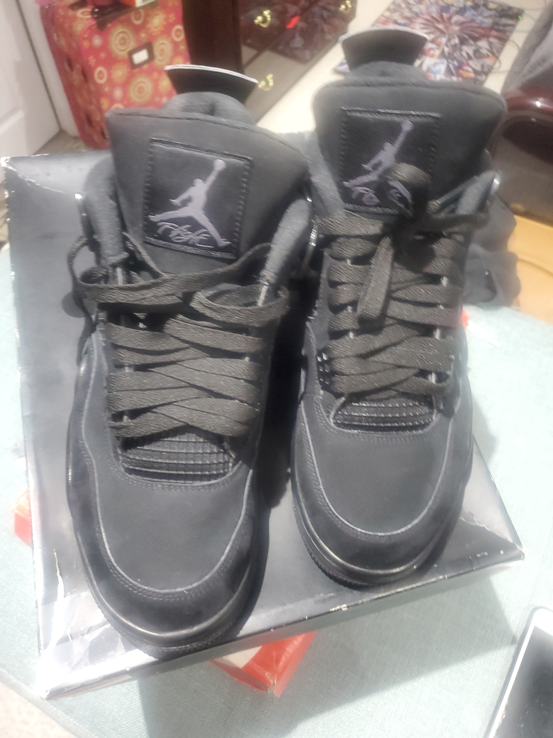 used black cat size 11.5