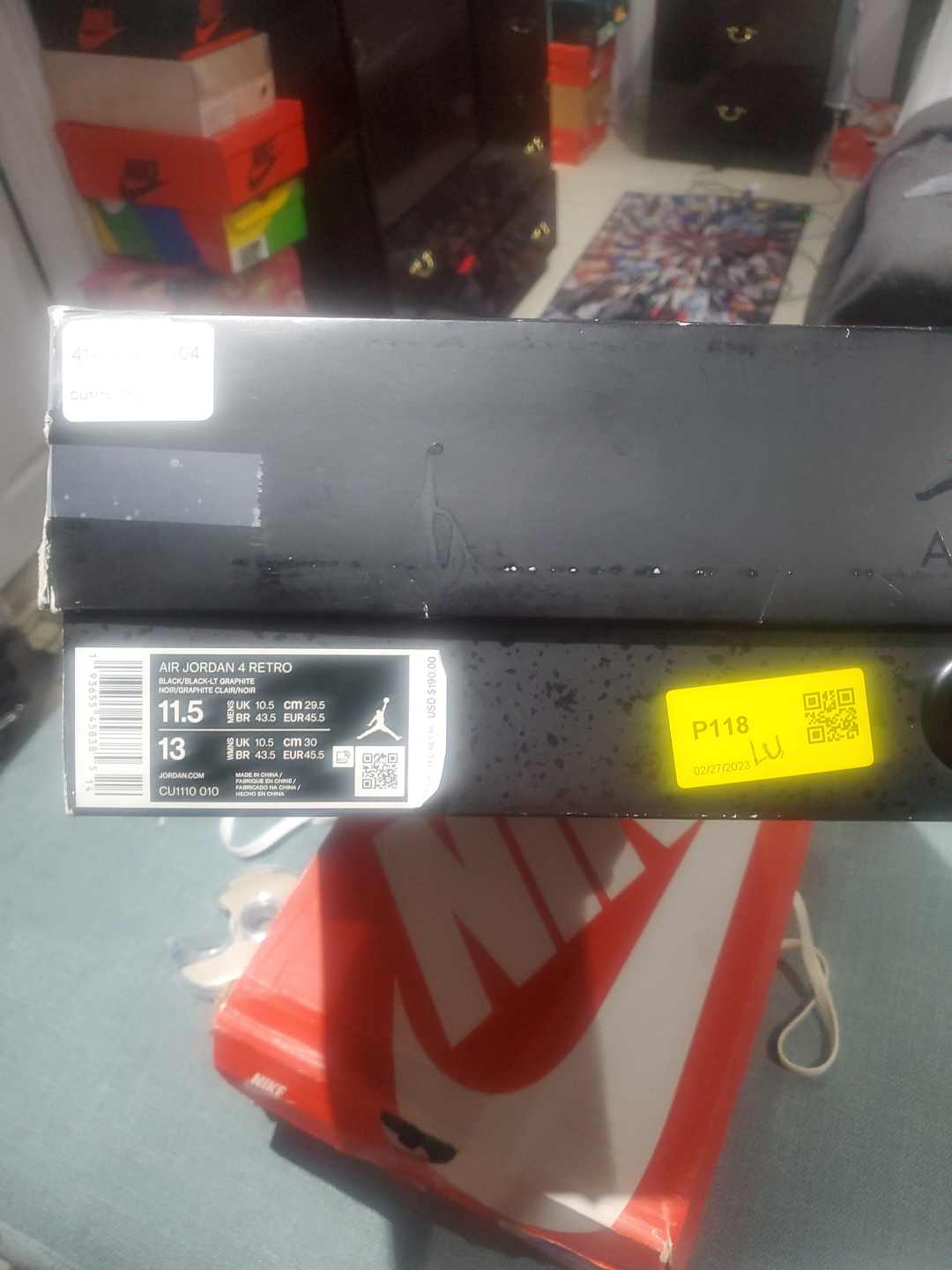 used black cat size 11.5 - photo 2