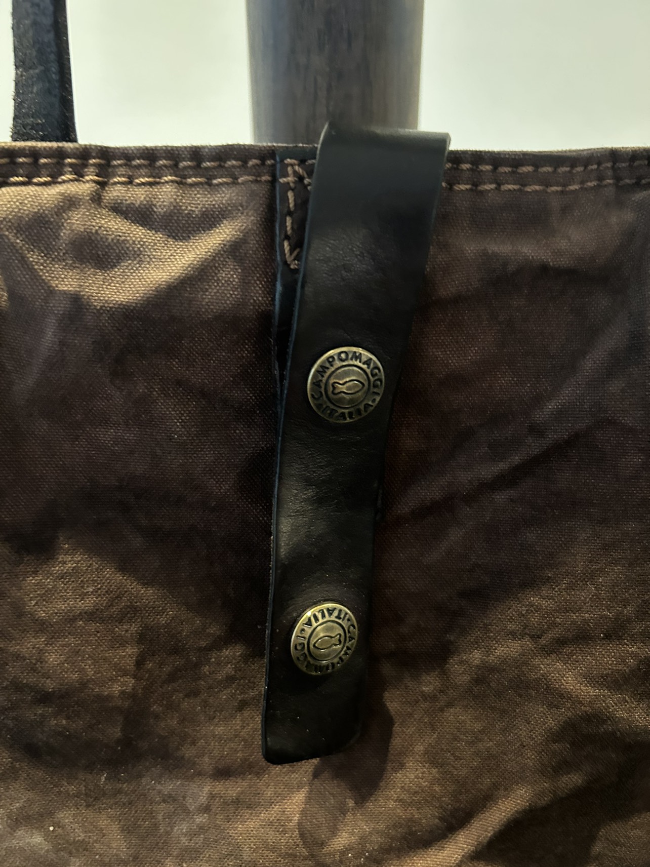 Gorgeous Campomaggi brown leather bag image indicator(6)