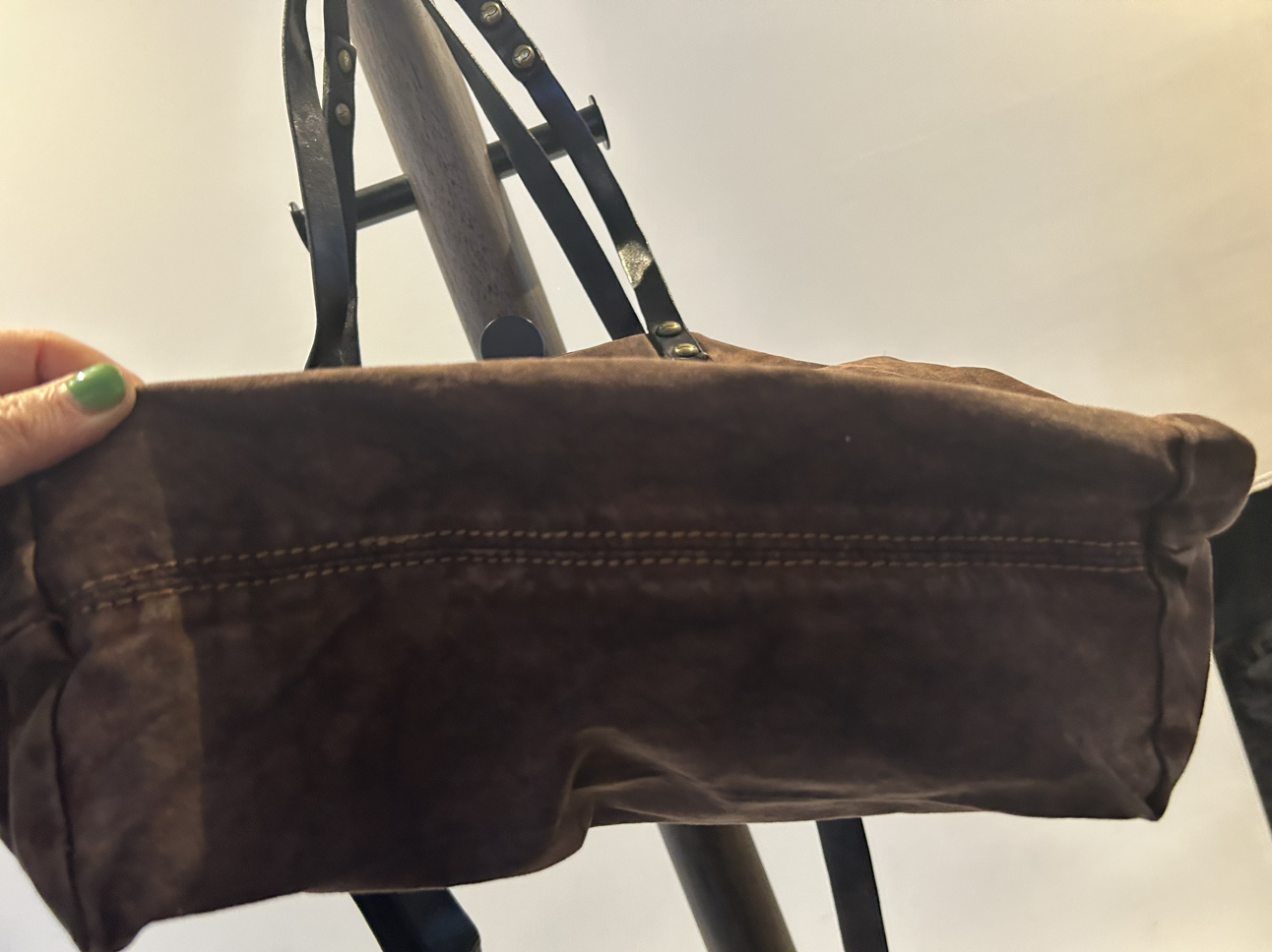 Gorgeous Campomaggi brown leather bag image indicator(9)