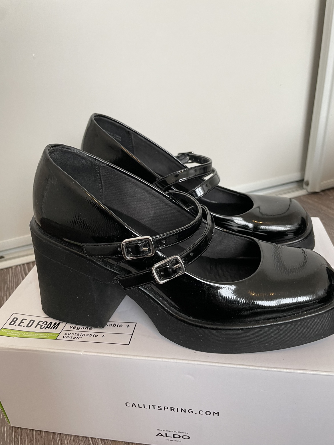 Moving Sale: Call It Spring Vegan Mary Jane Pump