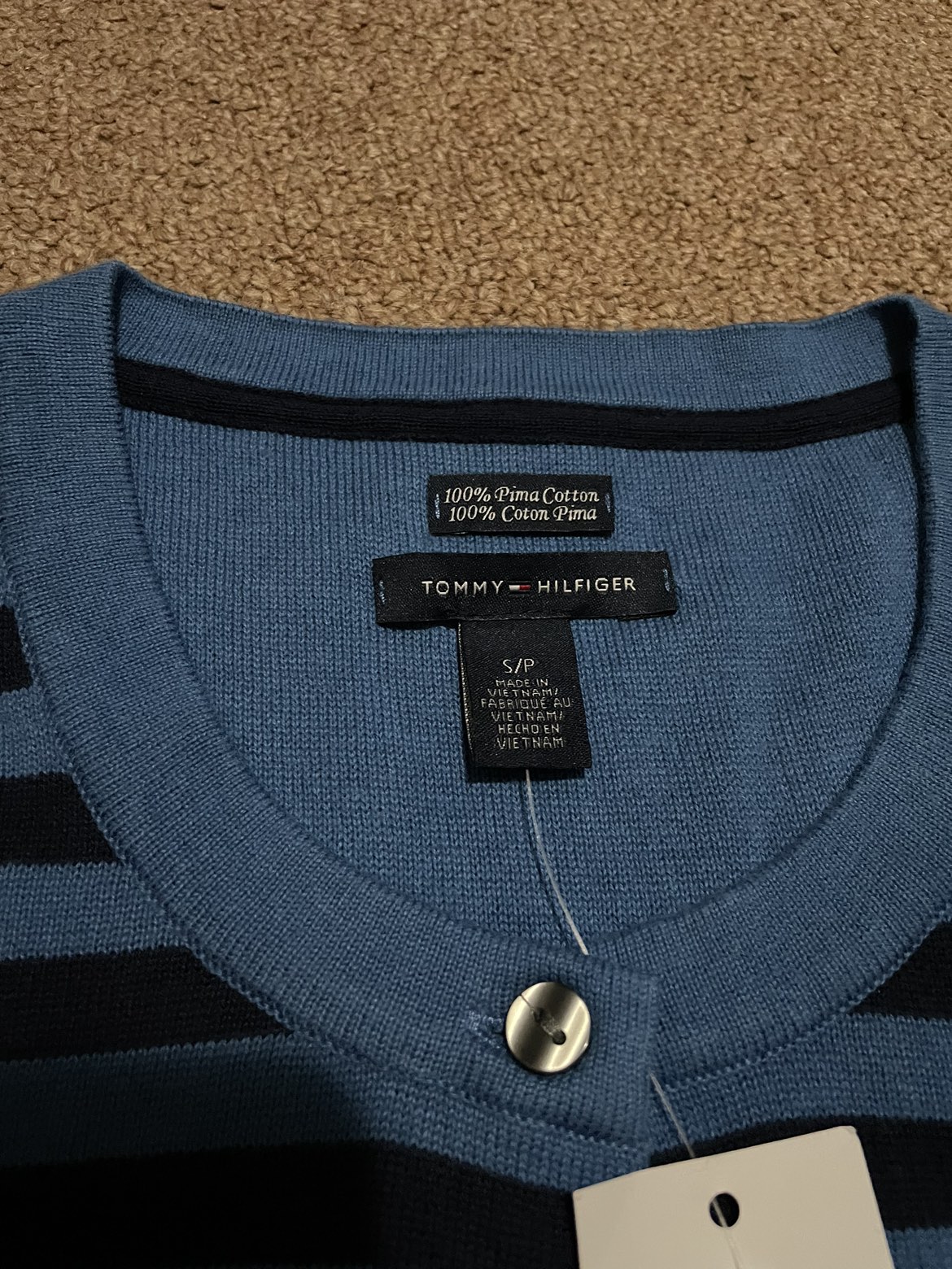 100% Pima cotton Tommy Hilfiger W cardigan. Brand new - photo 4