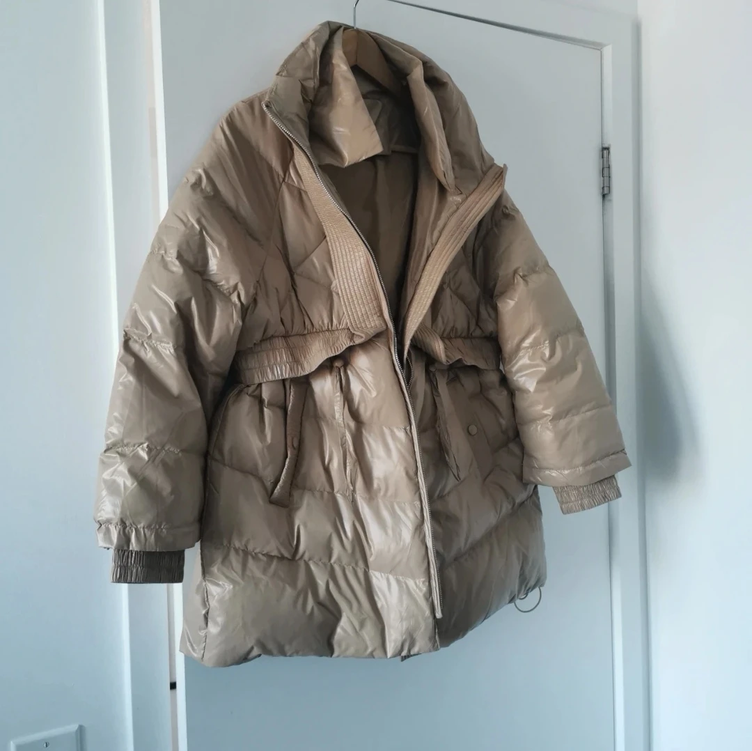 Brand New Hoodless Winter Down Jacket - Size S image indicator(3)