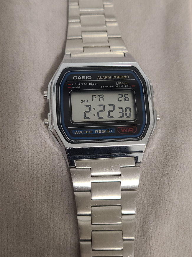 Casio Men's Watch A158WA-1 thumbnail