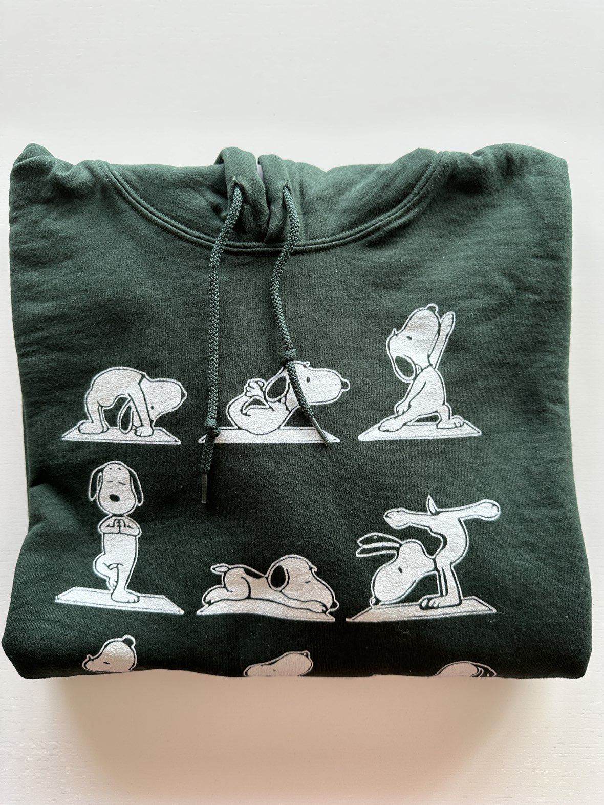 Dog Lovers Hoodie - Forest Green Size Large