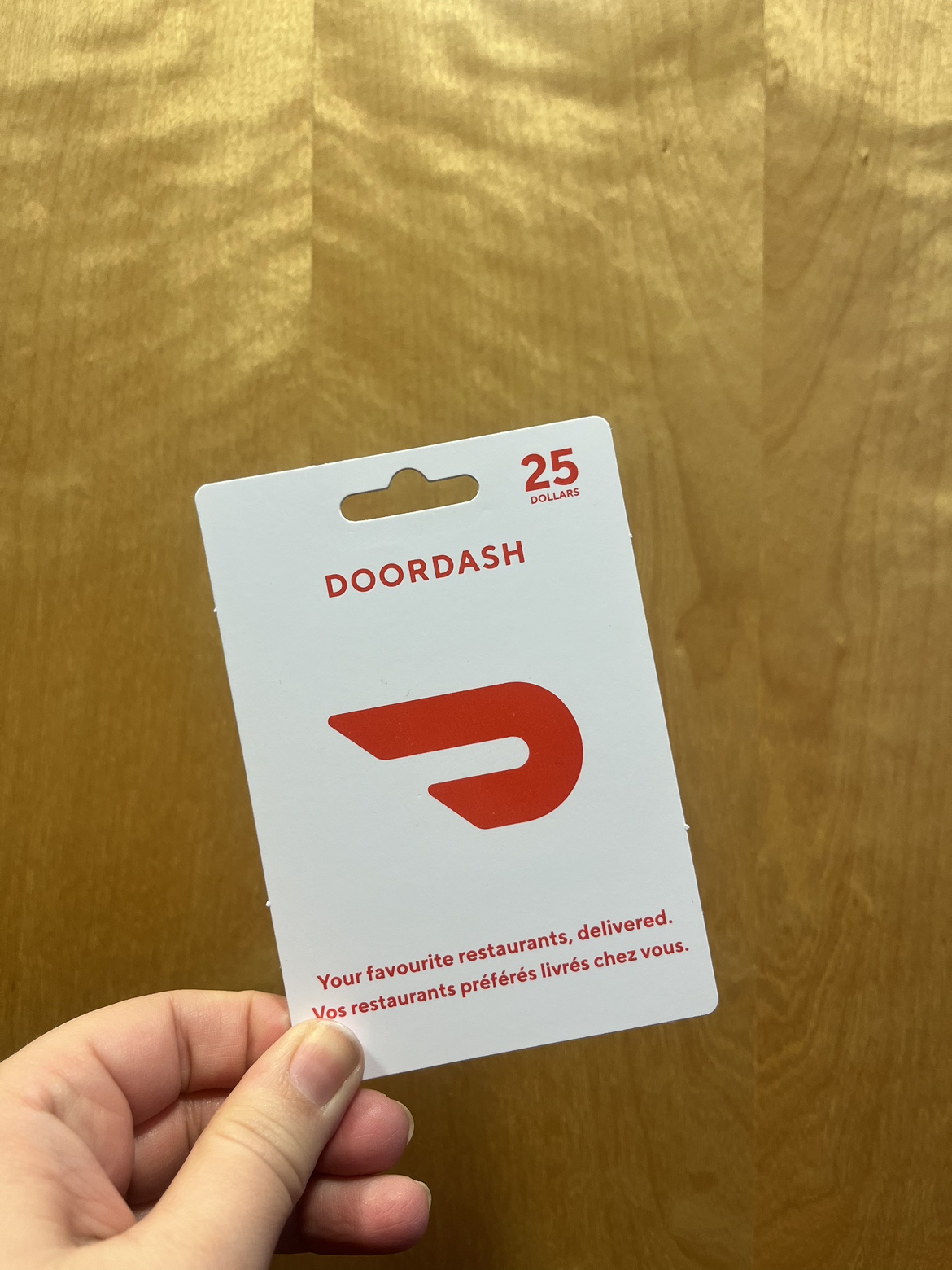 $25 DoorDash Gift Card Trade