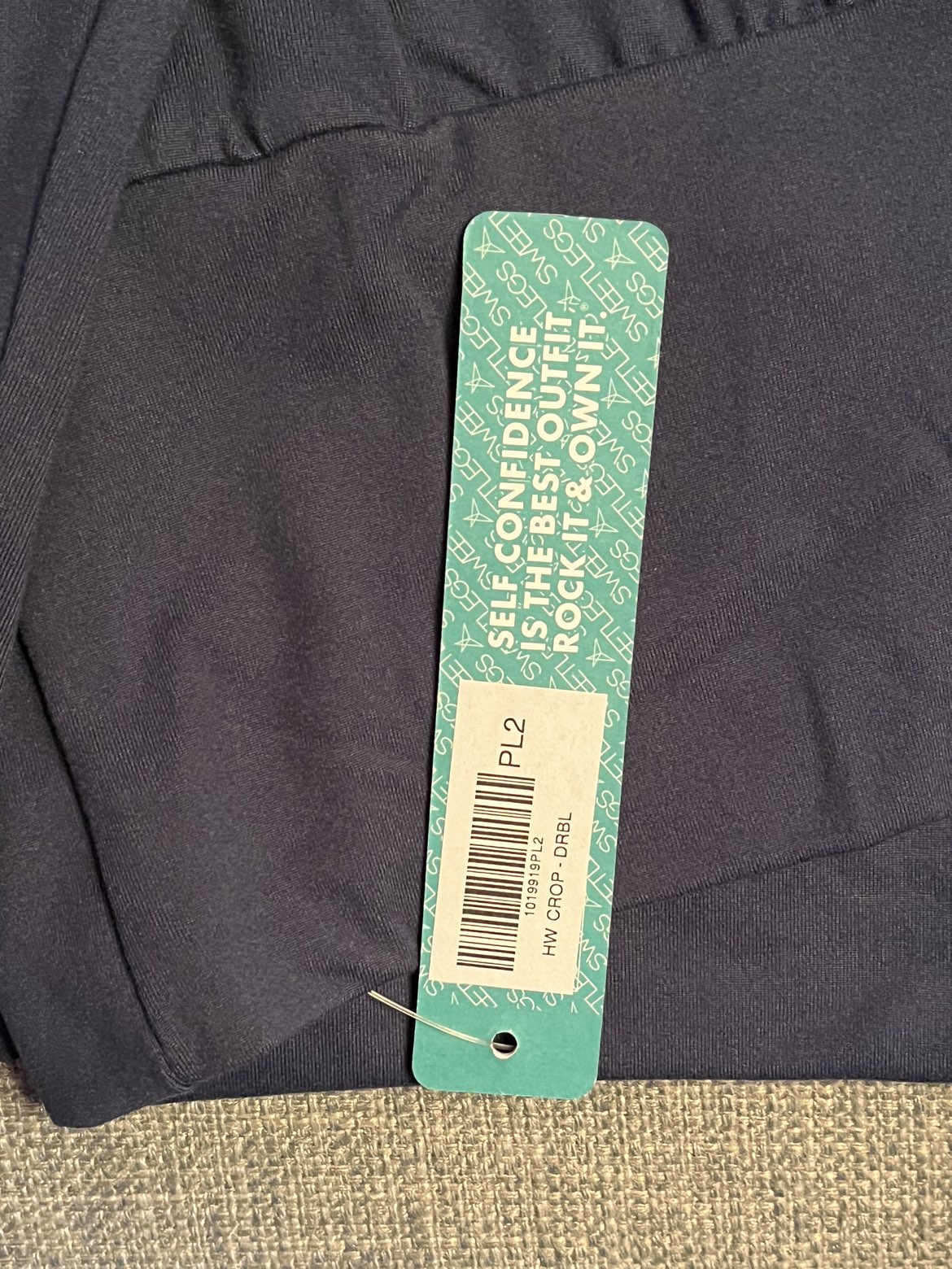 Sweetlegs plus2 crop navy - photo 2