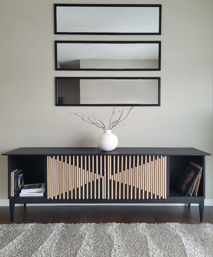 Revamped 1970s Media/Stereo Console