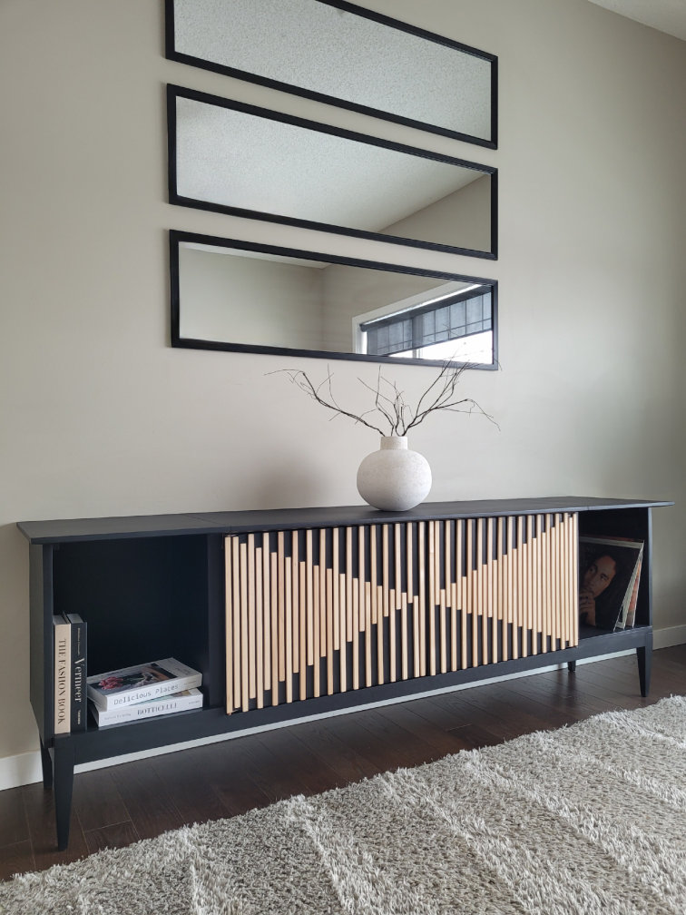 Revamped 1970s Media/Stereo Console - photo 2
