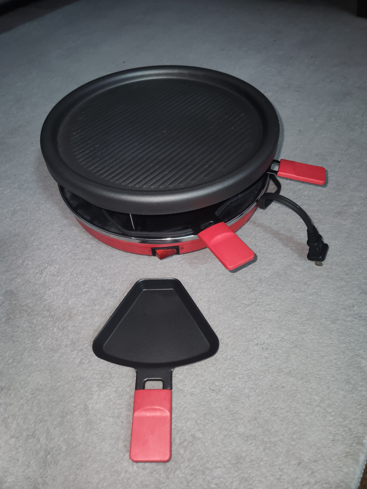 electric indoor grill pot and raclette - photo 2