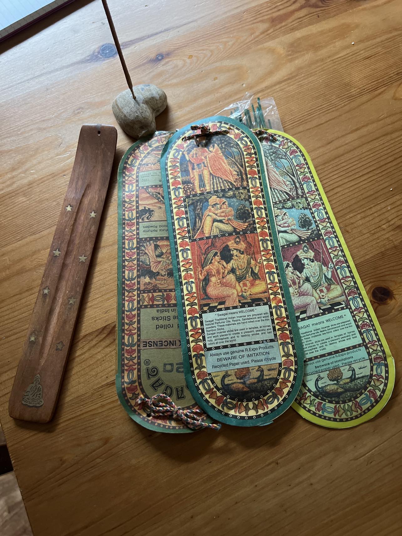 Incense and holders