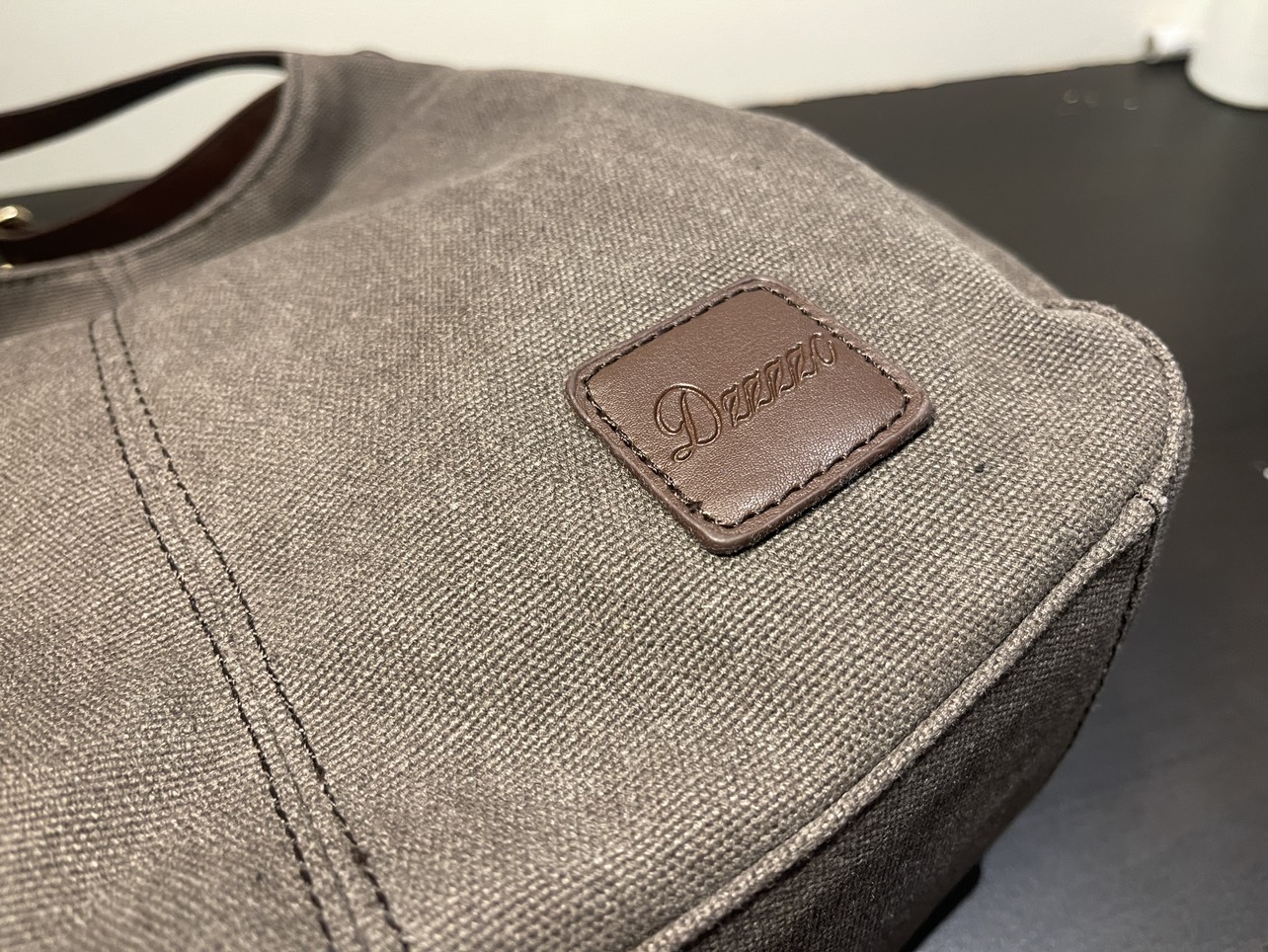 Canvas shoulder bag #freecycle image indicator(2)