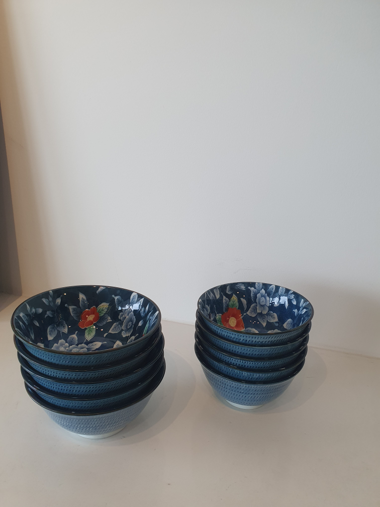 Japanese bowl (10 pcs)  and more( total 23pcs) - photo 2