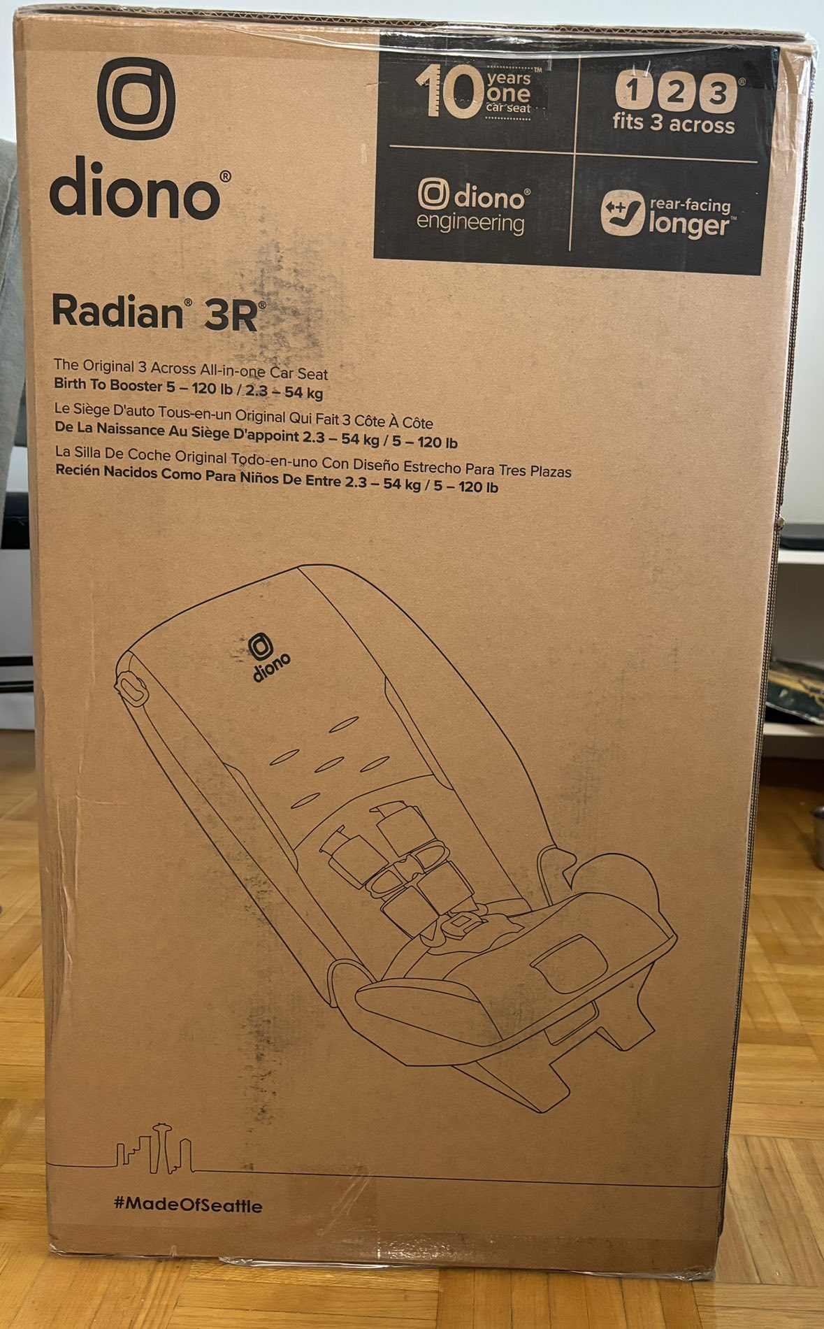 Diono car seat brand new - unopened box - photo 4