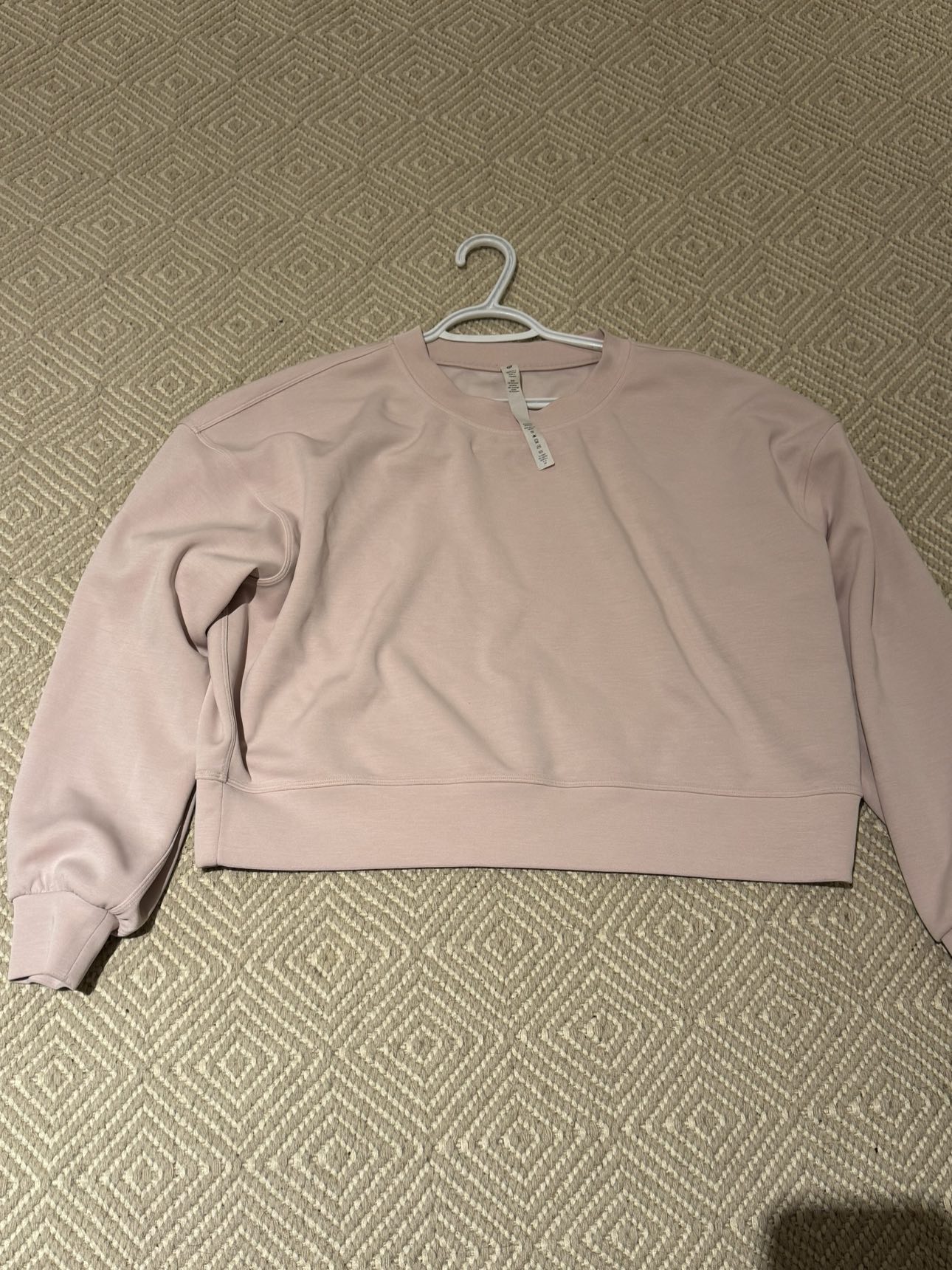 Lululemon perfectly oversized crop crewneck