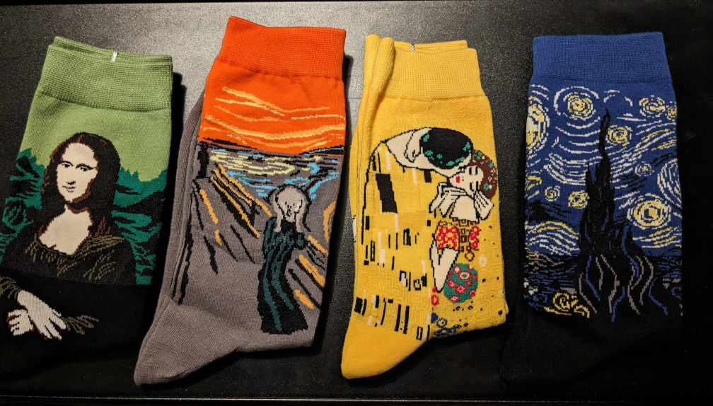 Art socks - brand mew thumbnail